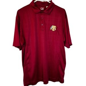 Cutter & Buck FSU Florida State Seminoles Men’s Polo Moisture‎ Wick Medium